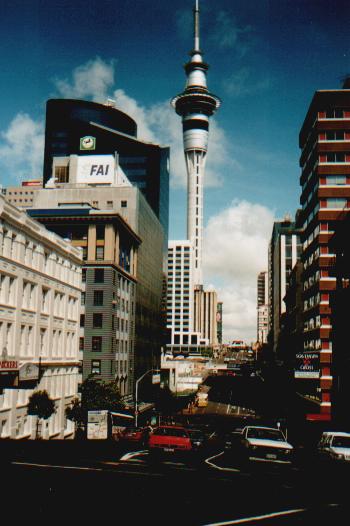 Auckland City mit Skytower